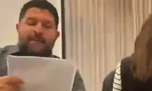 Otzma Yehudit MK storms lecture in Ben-Gurion University