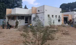 Terrorists' weapons, used during Oct. 7 massacre, found in Be'eri