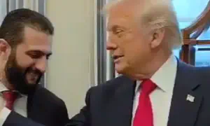 Watch: Trump's fragrant gift for Syria's President