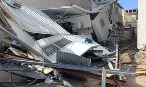 Building in Beit Shemesh used as a kindergarten collapsed