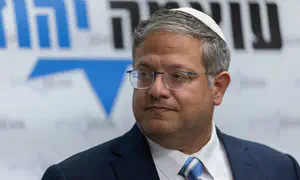 Minister Ben-Gvir's Tweet in Farsi