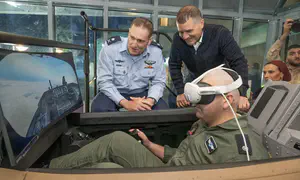 הושק סימולטור טיסה לילדים חולים