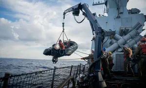 שייטת 3 תרגלה תקיפה והגנה בים