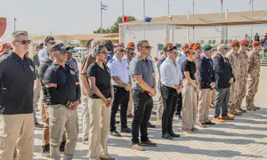 דגל ישראל התנוסס בטקס שנערך בחצי האי סיני