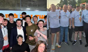 השר שהפתיע בסניף והיו"ר שהזניק את המירוץ