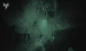 IDF destroys underground arms cache in Lebanon