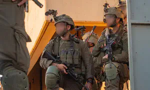 תיעוד: תרגיל צבאי בין סוריה ללבנון