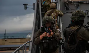 מאחורי הקלעים של התרגיל הימי