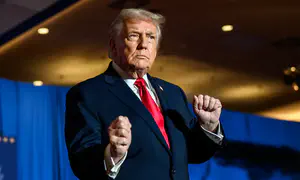 Trump urges Jews to 'celebrate proudly'