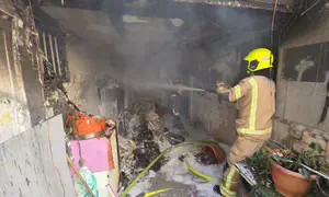 12-летний мальчик, спасенный из огня, в критическом состоянии