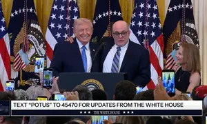 You're the first "Jewish president" to serve two terms