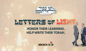 Two brothers. One dream. A Torah scroll for special needs