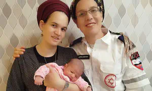 לידה יוצאת דופן בהר ברכה