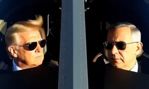 PM's Office posts video of Netanyahu and Trump in B-2 bomber