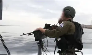 תקרית ימית חריגה בגבול מצרים