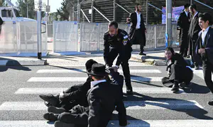 "רוצחים": עימותים ביום הגיוס החרדי לצה"ל