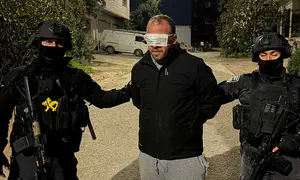 כך נראה מעצר של תומך חמאס באישון לילה