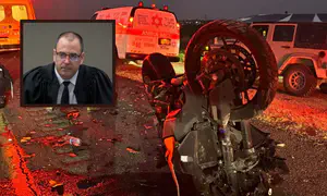 הנהג שפגע בשופט שגיא היה תחת השפעת סמים
