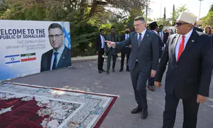 ביקור היסטורי: גדעון סער בסומלילנד