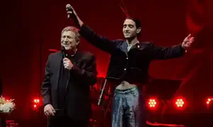 צפו: יהורם גאון חגג 86, הנשיא הפתיע