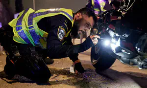 תיעוד מהאוויר: כך נלכדו העבריינים בכביש