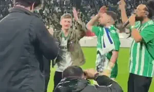 Matan Angrest returns to the soccer pitch