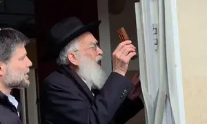 ברכת "מציב גבול אלמנה" ביישוב החדש