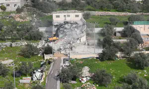 В Биньямине снесены незаконные постройки