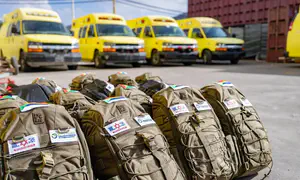 5 MDA ambulances sent to Druze communities in Syria