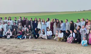 Около 100 девушек провели Шаббат напротив Газы