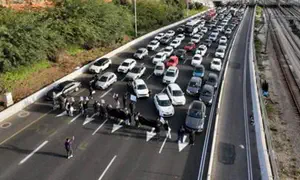 איילון דרום נחסם במחאה על הפשיעה הערבית