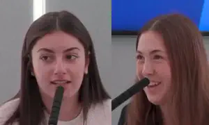 נעמה וקרינה משחזרות את רגע היציאה לחופשי