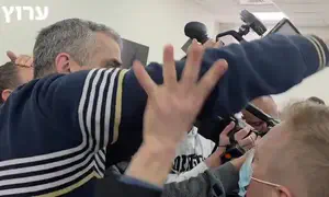 עימות בין מאבטחו של בן גביר לברוך קרא