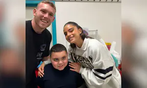 ההפתעה של קירל לילד מהמחלקה האונקולוגית