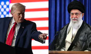 הבלוף של חמינאי, מסך העשן של טראמפ