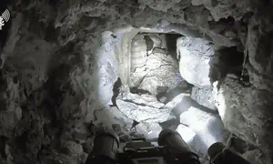 הכוח נכנס למסתור - וחושף אמל"ח