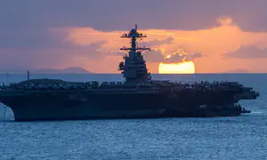 נושאת המטוסים הגדולה בעולם בדרך למזה"ת