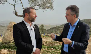 הביקור המיוחד לקראת הקמת היישוב החדש