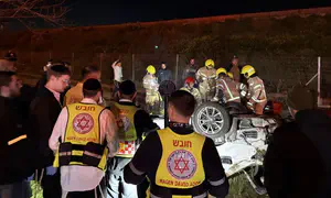שני גברים נהרגו בהתהפכות רכב סמוך לטייבה