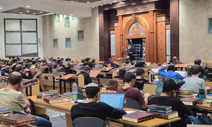 מעמד סיום מרגש לספר 'אורות' בישיבת בית אל