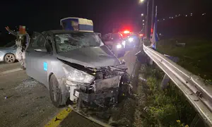 פצועה באורח קשה בתאונת דרכים סמוך לעלי