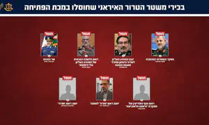 זו הצמרת הביטחונית באיראן שחוסלה