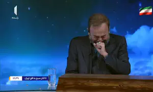 ההודעה על מות חמינאי בטלוויזיה האיראנית