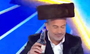 עם שטריימל: כך פתח ינון מגל את משדר פורים