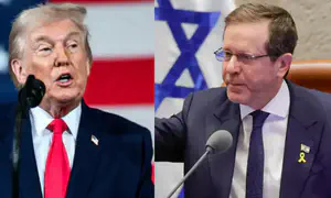 טראמפ במתקפה על הרצוג: "הוא חרפה"