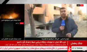 התקיפה תועדה בשידור חי, הכתב נמלט