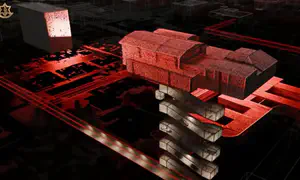 צפו: הדמיית הבונקר הענק של חמינאי