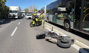 איבד שליטה על האופנוע בזמן אזעקה - ונהרג