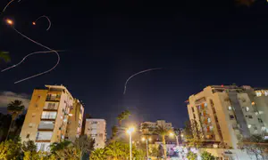 אזעקות כתוצאה משיגורים איראניים