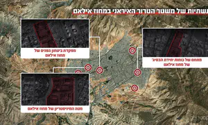 הושמדו מרבית הנכסים של הבסיג' במערב איראן